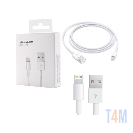 Charging Cable Lightning to USB for iPhone 5g/7g 1m White